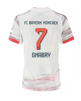Billige Fotballdrakt Bayern Munich Serge Gnabry #7 Replika Bortedrakt Dame 2025-26 Kortermet Billige Fotballdrakt Bayern Munich Serge Gnabry #7 Replika Bortedrakt Dame 2025-26 Kortermet